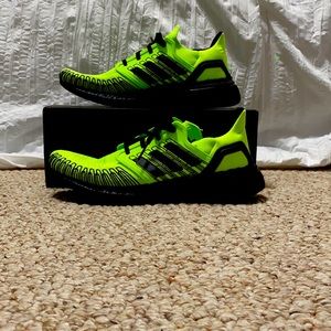 Neon Yellow ultraboosts 20s